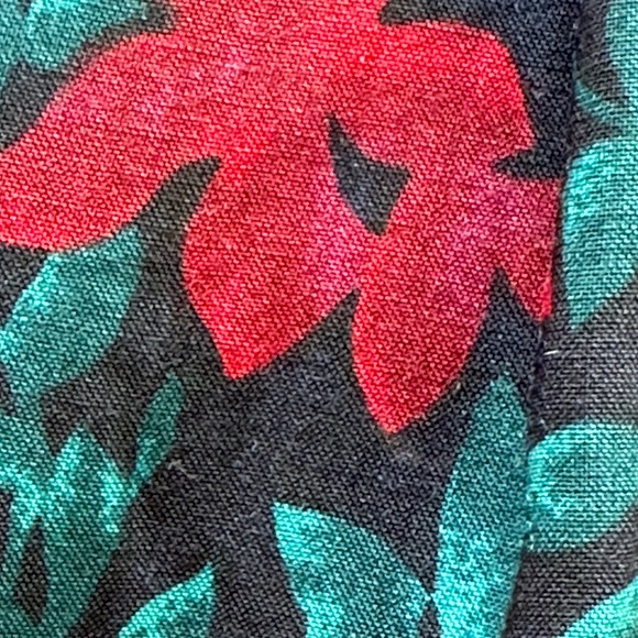 Vintage ORVIS navy, green & red 100% WOOL skirt w pockets (XS/S/vintage size 8) - Picture 11 of 11